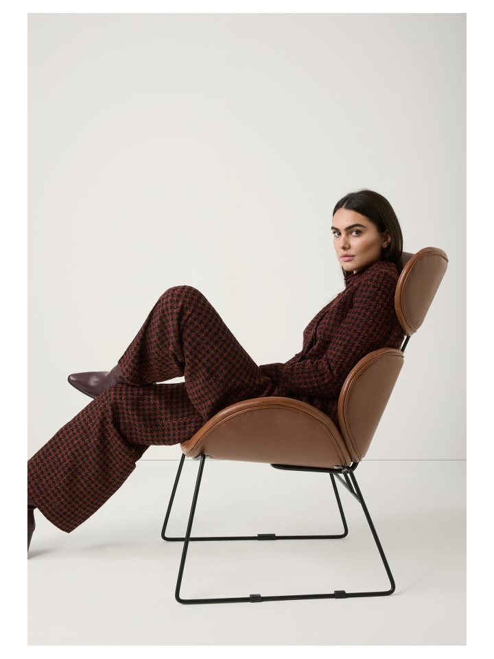 

More & More Приталенный блейзер, клетчатый узор «гусиная лапка» Dession