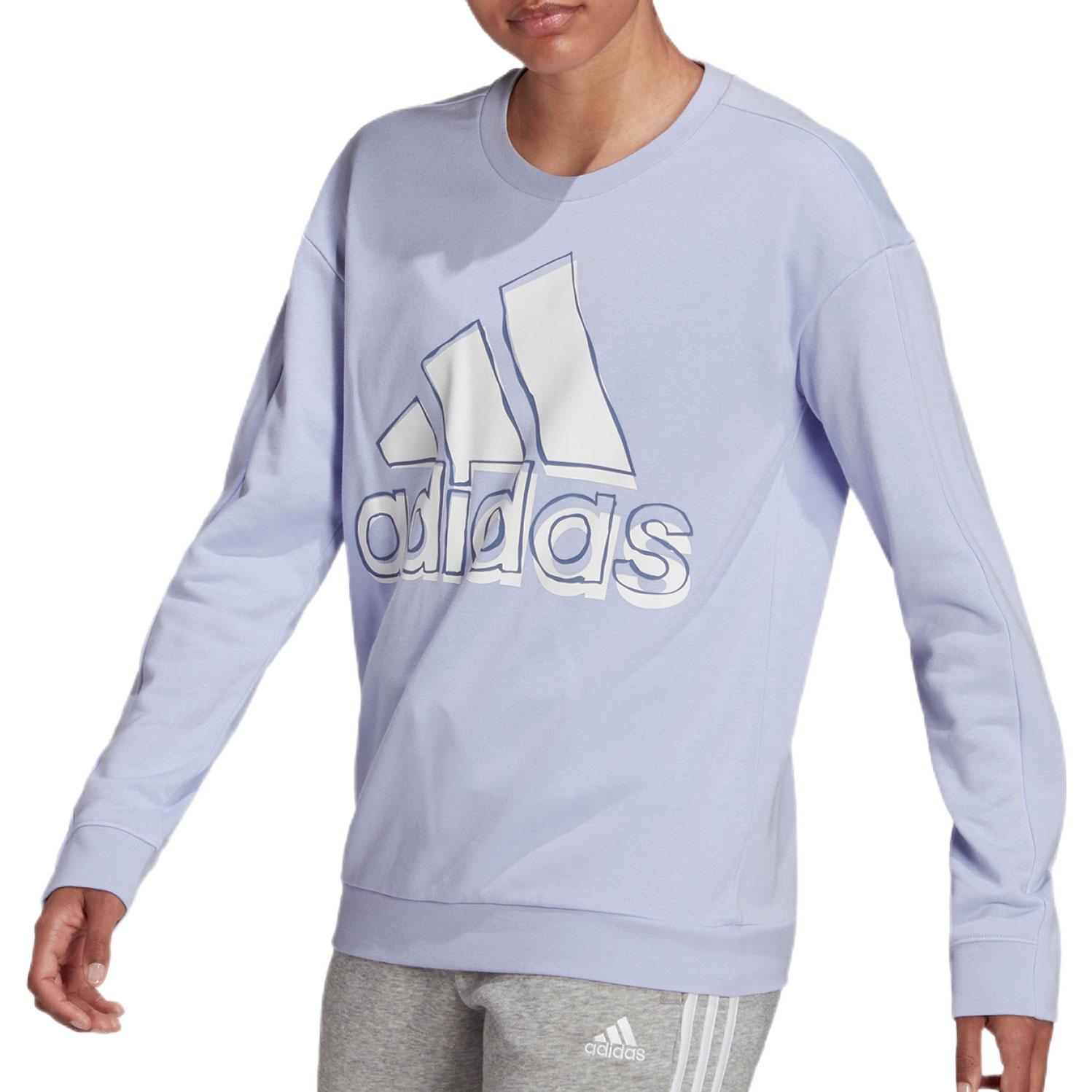 Adidas Neo Фиолетовая толстовка для женщин — фото 4