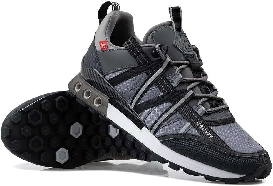 Кроссовки мужские Cruyff Fearia Hex-Tech, черный/серый — фото 3