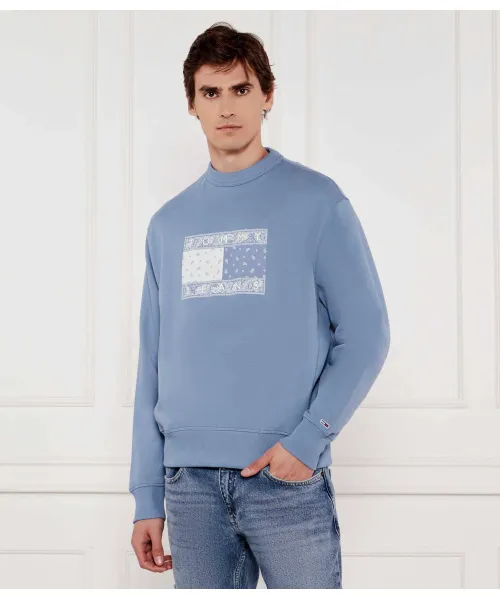 

Толстовка Relaxed fit Tommy Jeans, синий