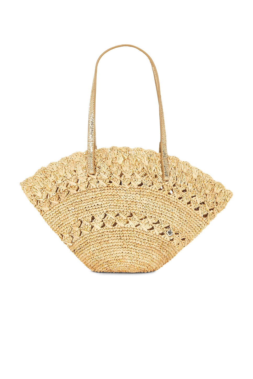 

Salerno маленькая сумка-тоут Florabella, natural & gold