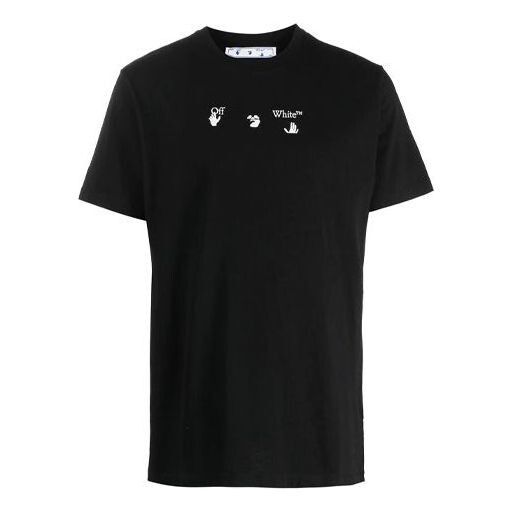 

Футболка marker slim tee 'black' Off-White, черный