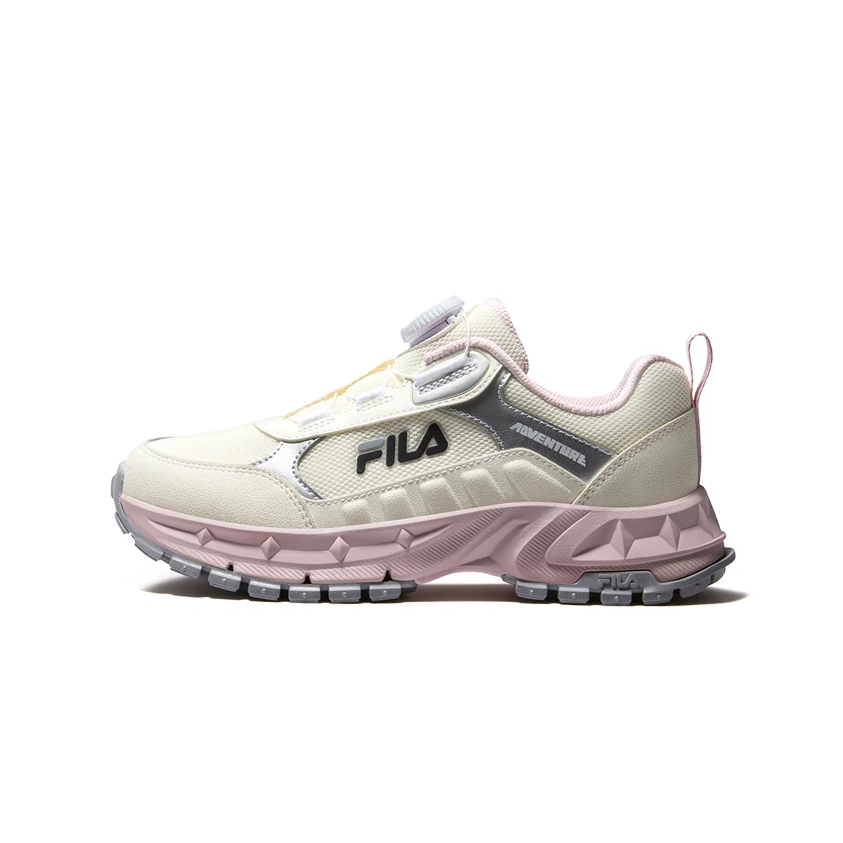 Детские кроссовки для активного отдыха FILA KIDS Performance FPF Cream White/Space Silver