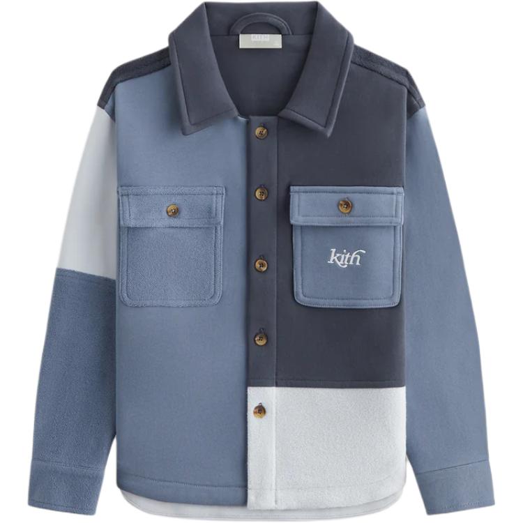 

Футболка синяя детская KITH для возраста 3-7 лет