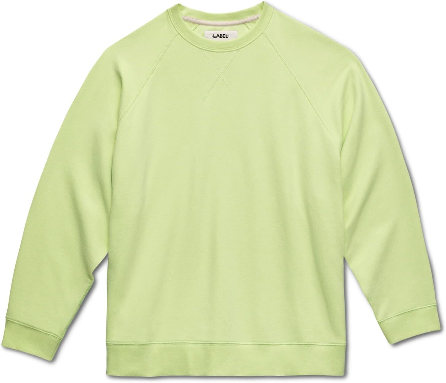 

Толстовка LABEL Go-To Big Crew, цвет Lime Green
