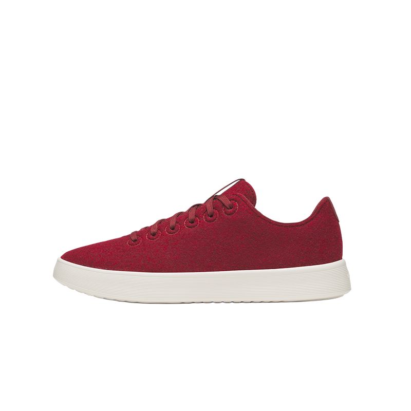 

Allbirds Легкие повседневные туфли Wool Cruiser с низким верхом, бордового и красного цветов
