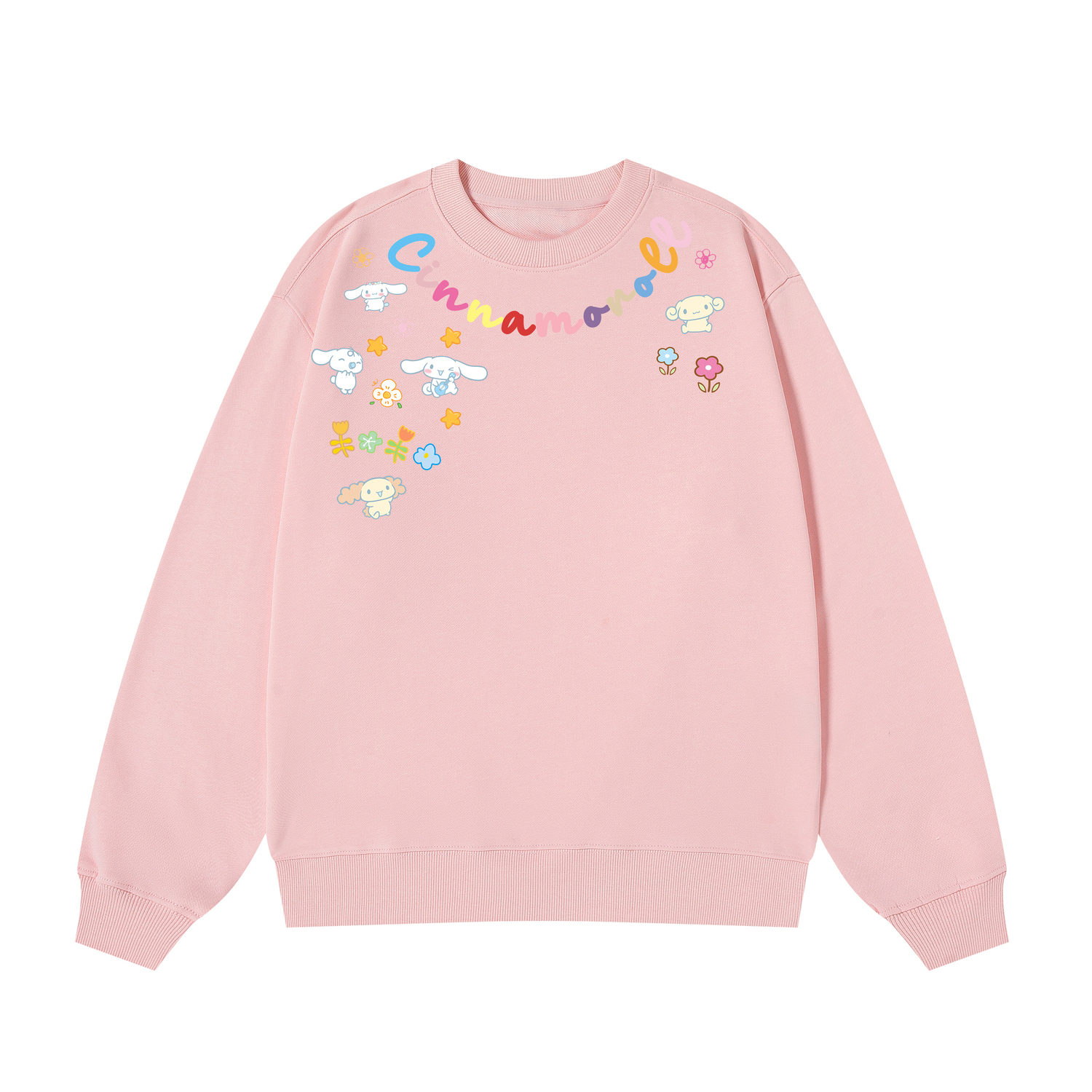 

Свитшот Cinnamoroll Yugui Dog Unisex Sanrio, розовый