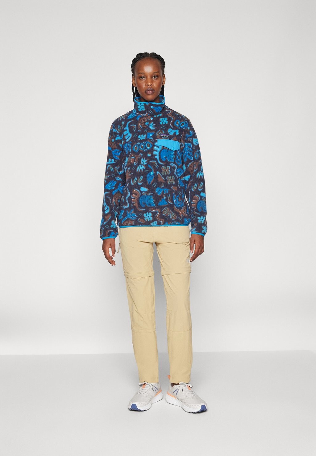 

Флисовый джемпер LSYNCH SNAP-T P/O Patagonia, синий