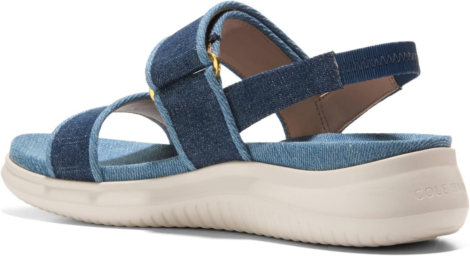 Сандалии Cole Haan Zerogrand Meritt Sandal, цвет Denim Multi/Ivory — фото 4