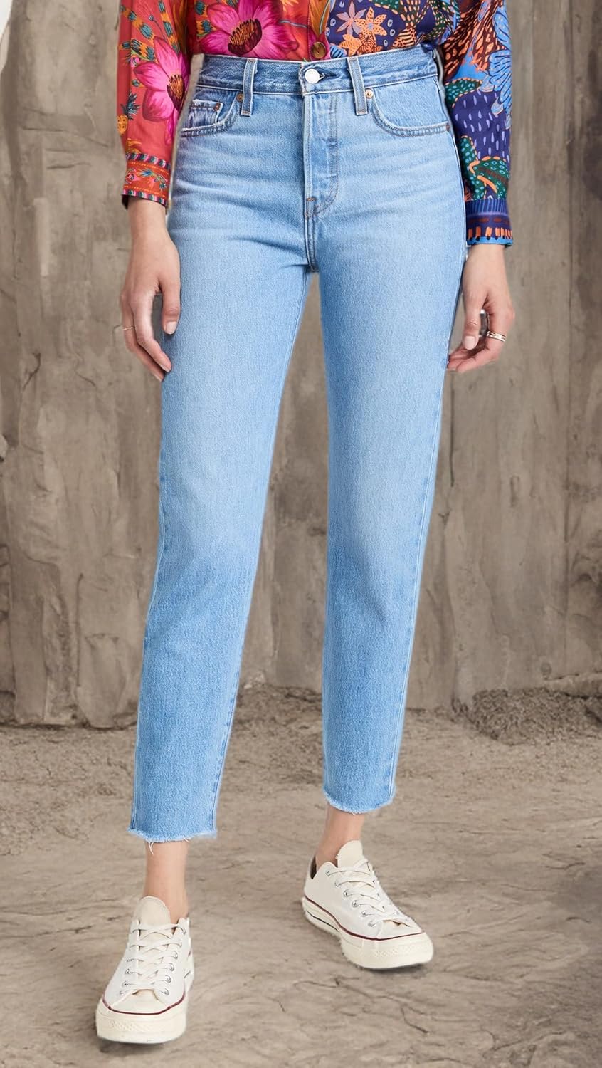 Женские джинсы Levi's Premium Wedgie Icon Fit, Athens No Way - Medium Indigo — фото 4