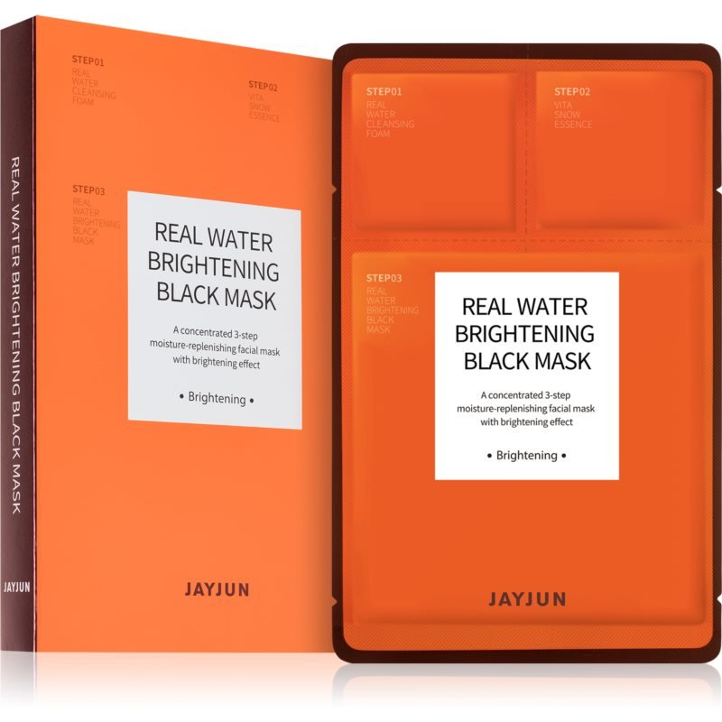 

Увлажняющая тканевая маска с осветляющим эффектом Jayjun Real Water Brightening 5 шт.