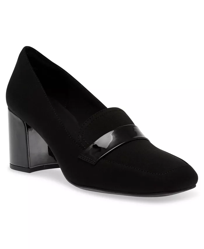 Женские лоферы Telepathy Shooties Anne Klein, черный