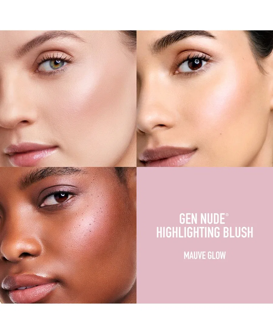 Набор из 2 средств для лица Rosy Glow Duo из лимитированной коллекции: румяна и помада Bareminerals — фото 4