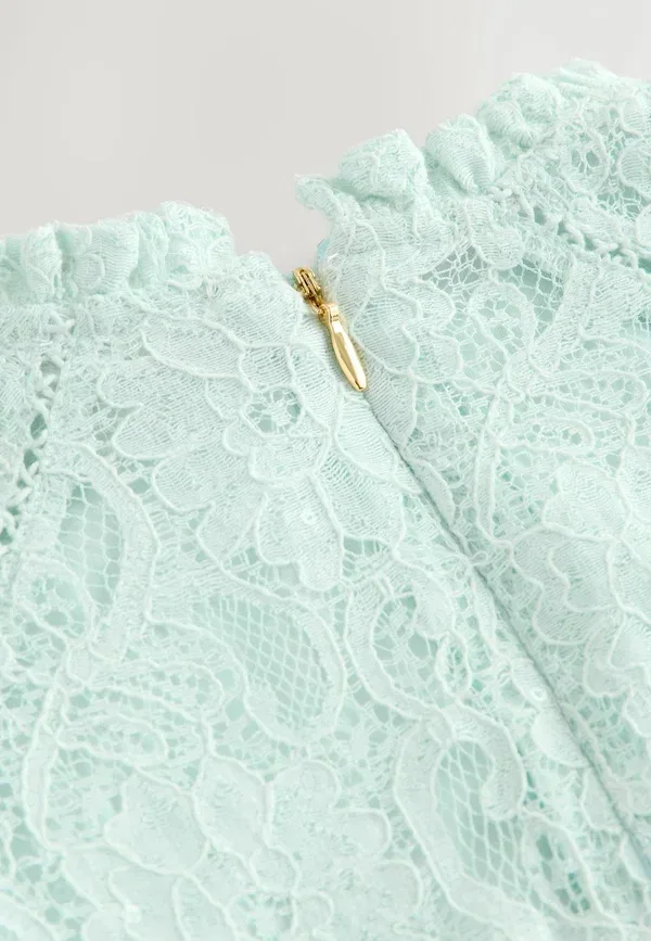 Платье коктейльное Regular fit с пайетками Baker By Ted Baker, цвет мята — фото 4
