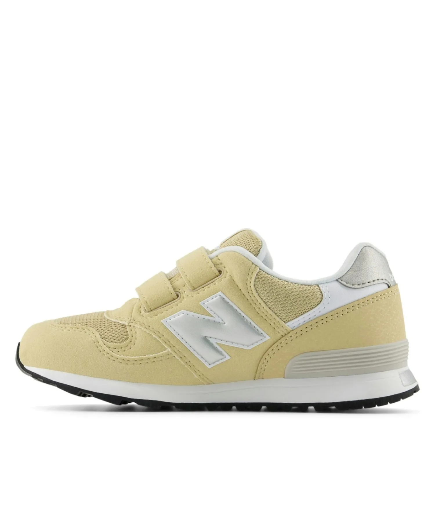 Детские кроссовки на липучках New Balance 313 Hook and Loop бежевые — фото 2