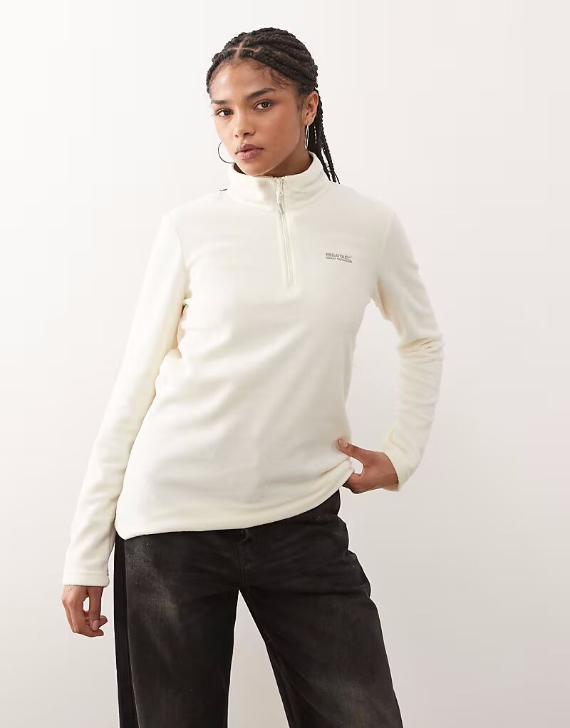 

Легкий флис Sweethart с полумолнией, кремово-белый цвет Regatta