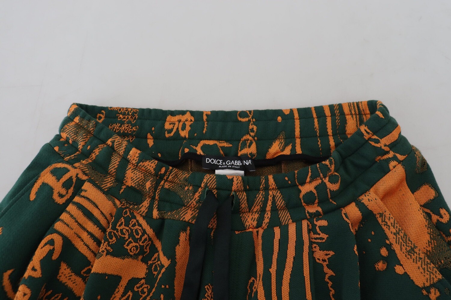 

Мужские брюки-карго Dolce & Gabbana из смесового шелка, мультиколор