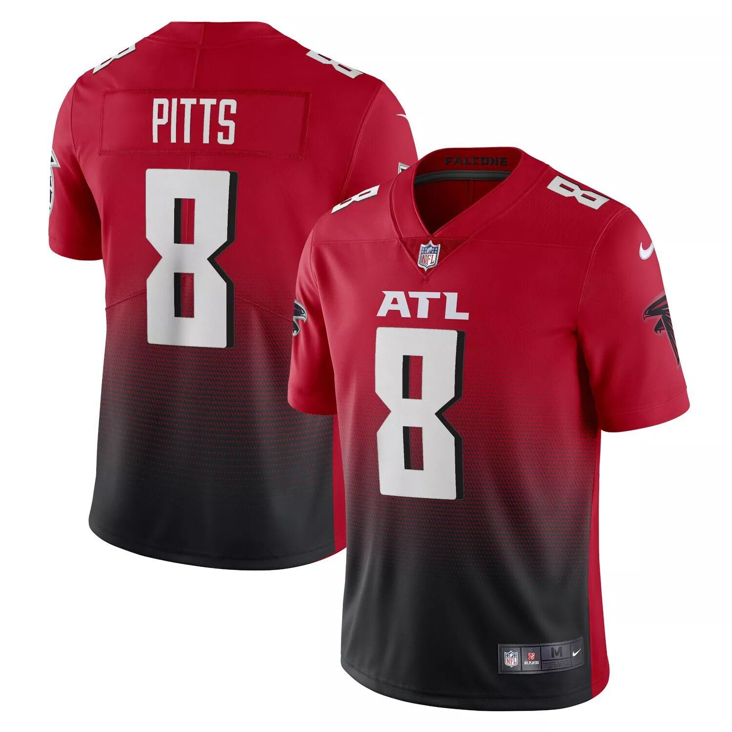 

Мужское джерси Nike Kyle Pitts Red Atlanta Falcons Alternate 2 Vapor Limited