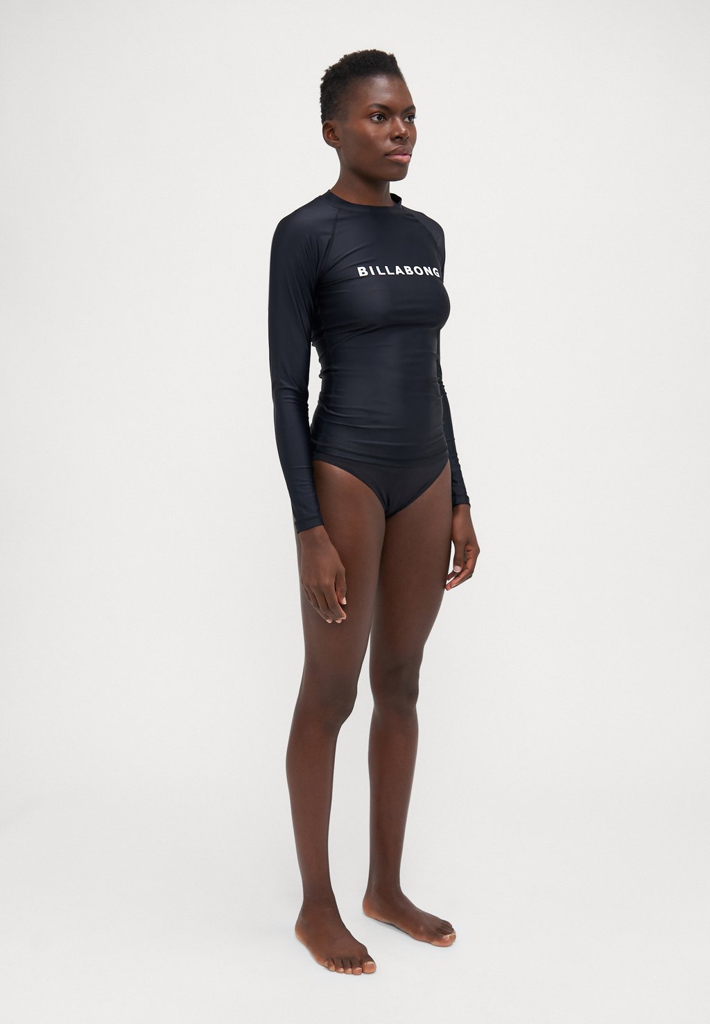 

Верх бикини SOCIETY LONG SLEEVE SUNSHIRT Billabong, черный