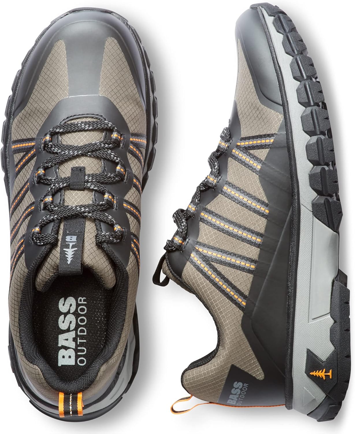 Мужские походные кроссовки BASS OUTDOOR Peak Webbing Hiker L, Walnut — фото 3