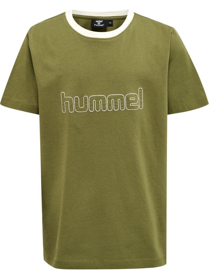 

Футболка Hummel S/S Hmlcloud Kinder, цвет olive branch