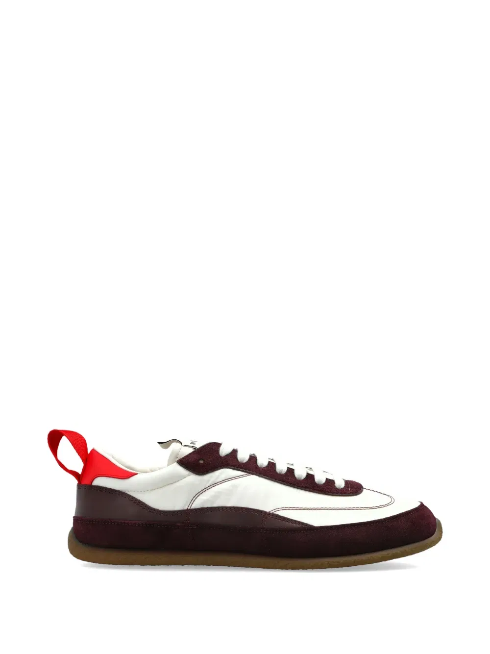 Кроссовки EC1 с вставками и шнуровкой Alexander Mcqueen, нейтральный