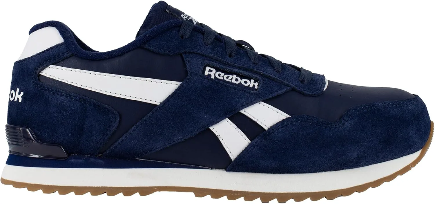 Кроссовки Reebok Work Harman Work SD с защитным носком, черно-белые, темно-синий — фото 3