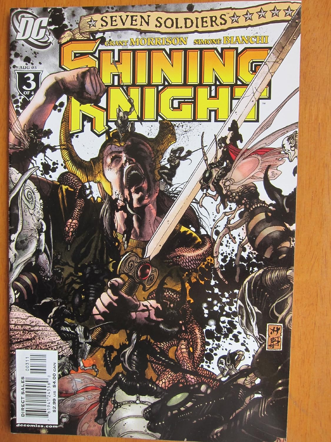 

Shining Knight #3, August 2005 (DC Comics)