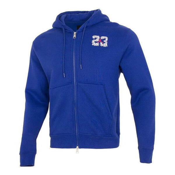 

Куртка Air Jordan 23 hooded jacket 'Blue', синий