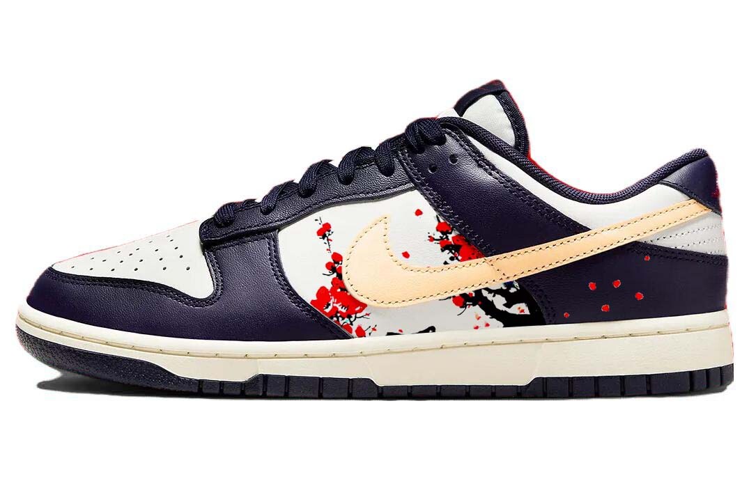 

Кроссовки Nike Dunk Skateboard Shoes Men Low-Top Blue White, синий