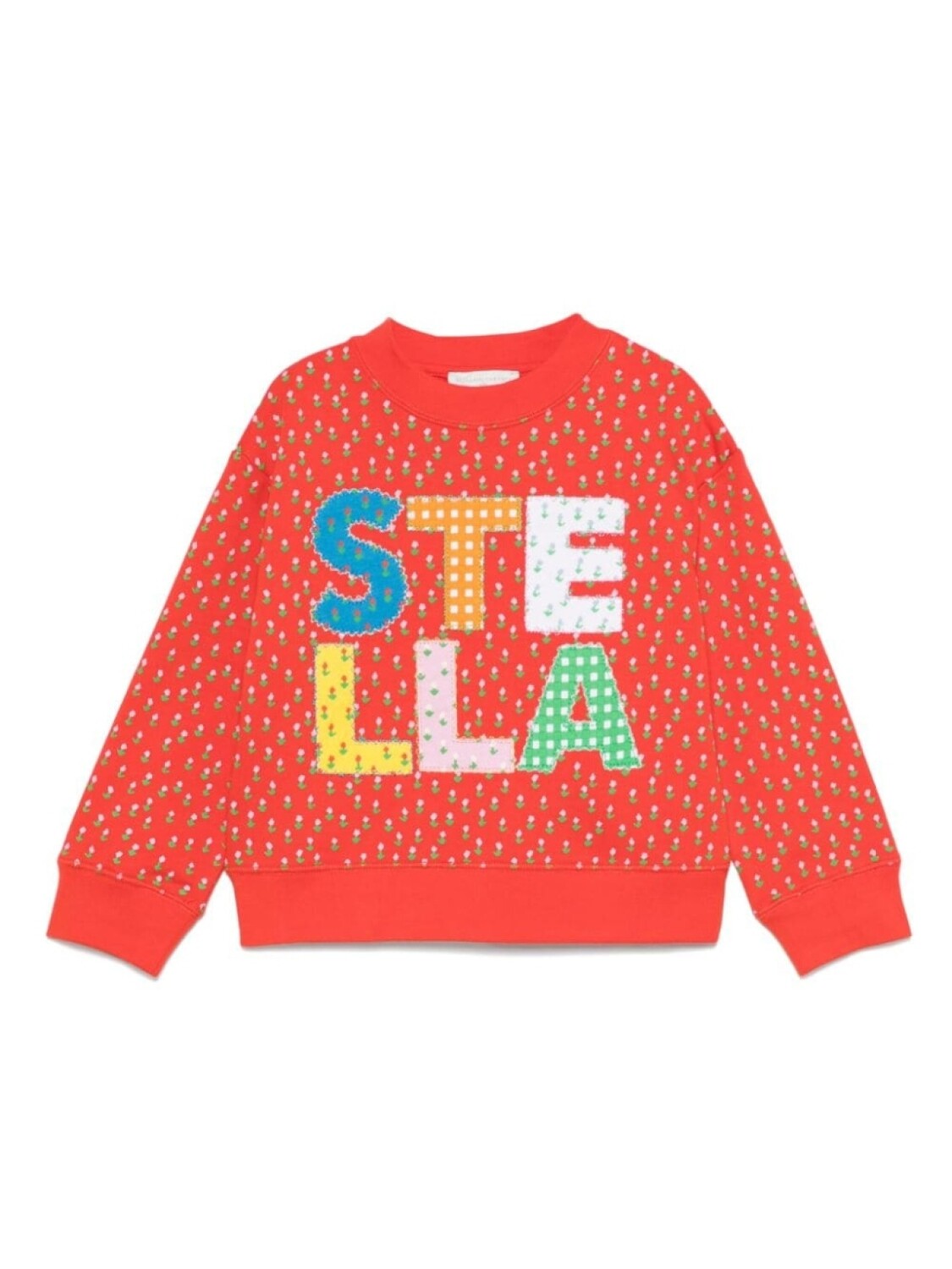 

Толстовка с логотипом Stella McCartney Kids, красный