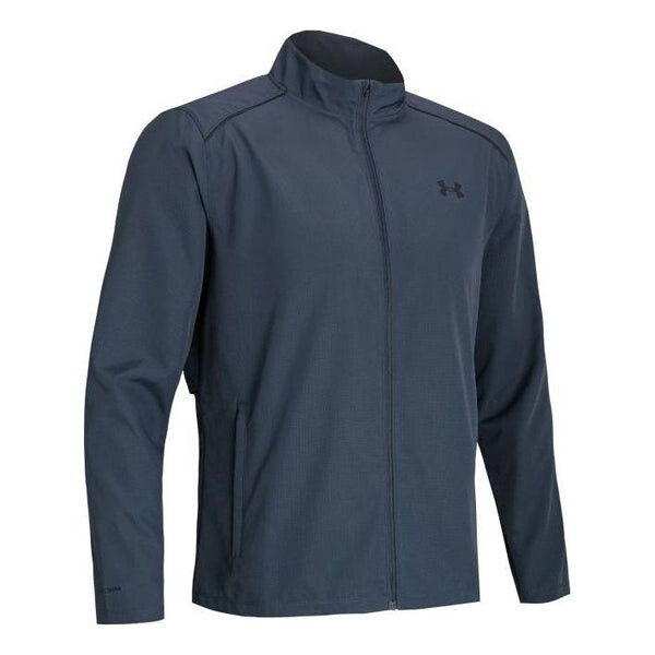 

Куртка storm run jacket 'grey blue' Under Armour, серый