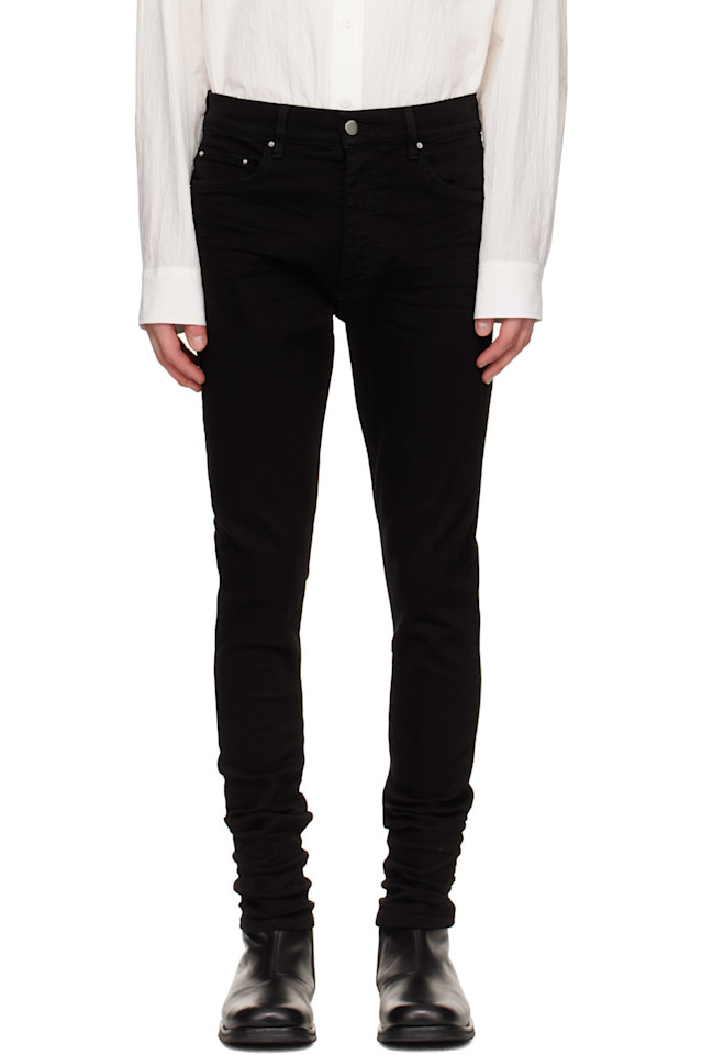 

Стековые джинсы Amiri, черный
