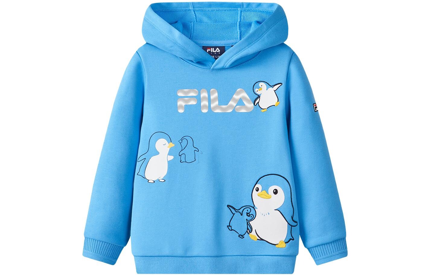 

Детская толстовка ФИЛА FILA, цвет Carolina Blue