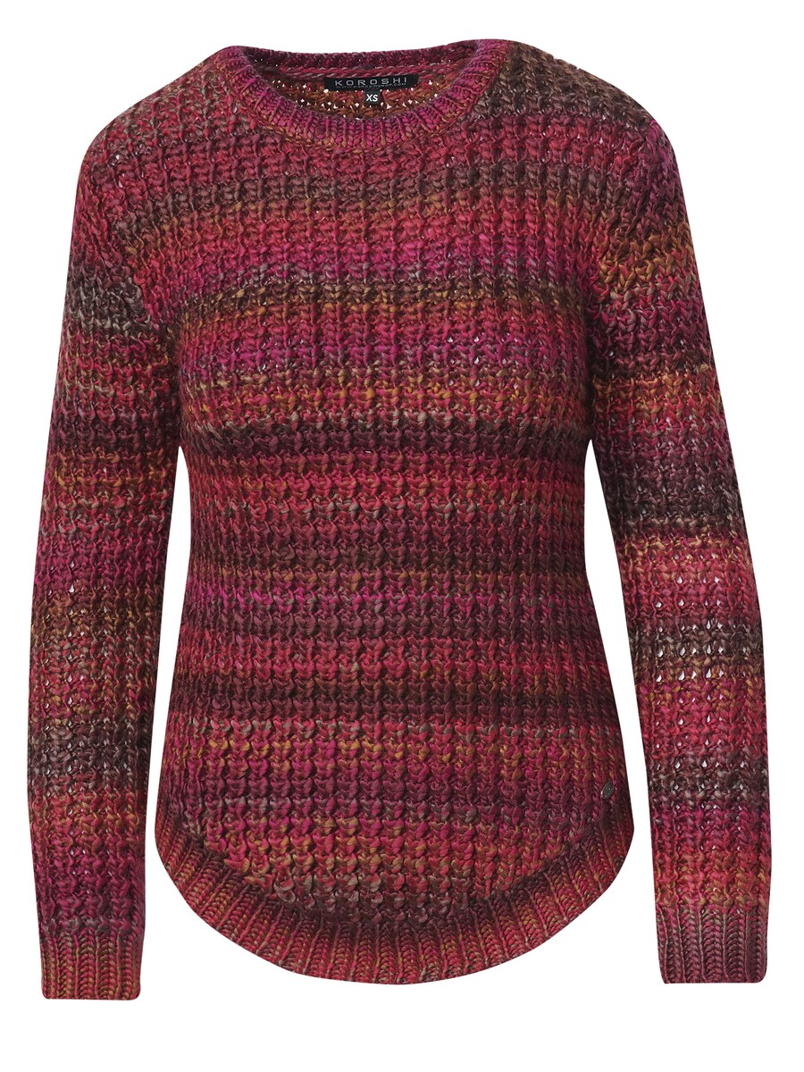 

Тонкий вязаный свитер KOROSHI Sweater, цвет red/burgundy