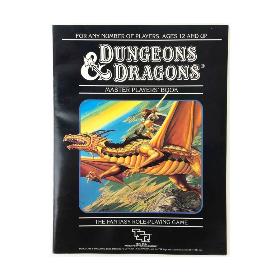

Master Rules Set - Master Players' Book Only!, Basic Dungeons & Dragons (Original Edition) - Box Sets & Core Rules, мягкая обложка