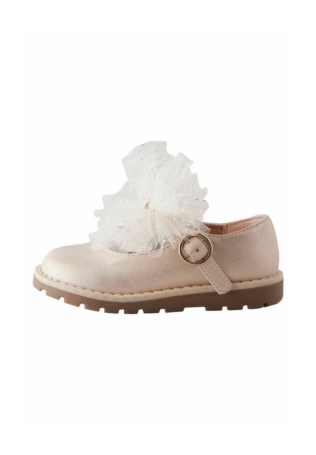 

Балетки с ремешком на щиколотке Baby shoes Next, золотой