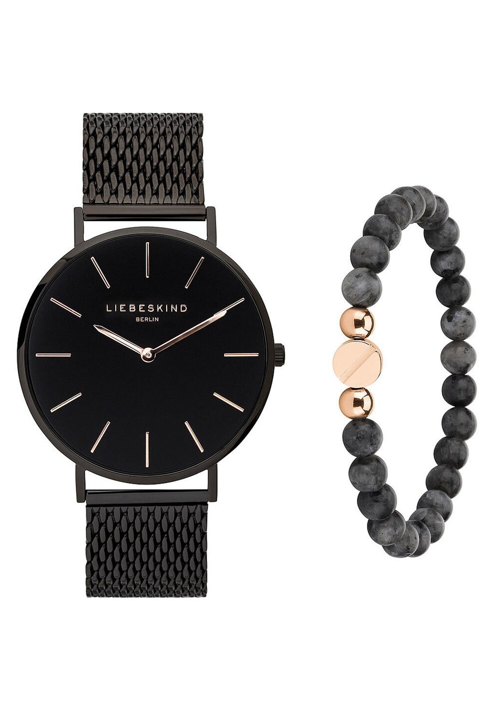 

Часы UHR & ARMBAND SET Liebeskind Berlin, черный