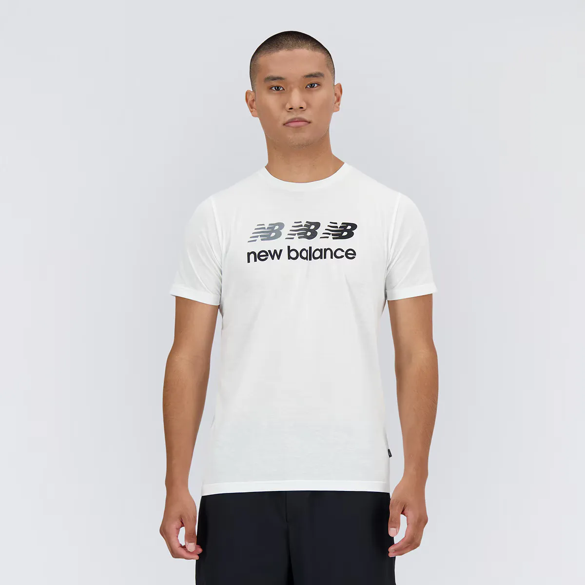 

Мужская футболка Heathertech Graphic New Balance, белый