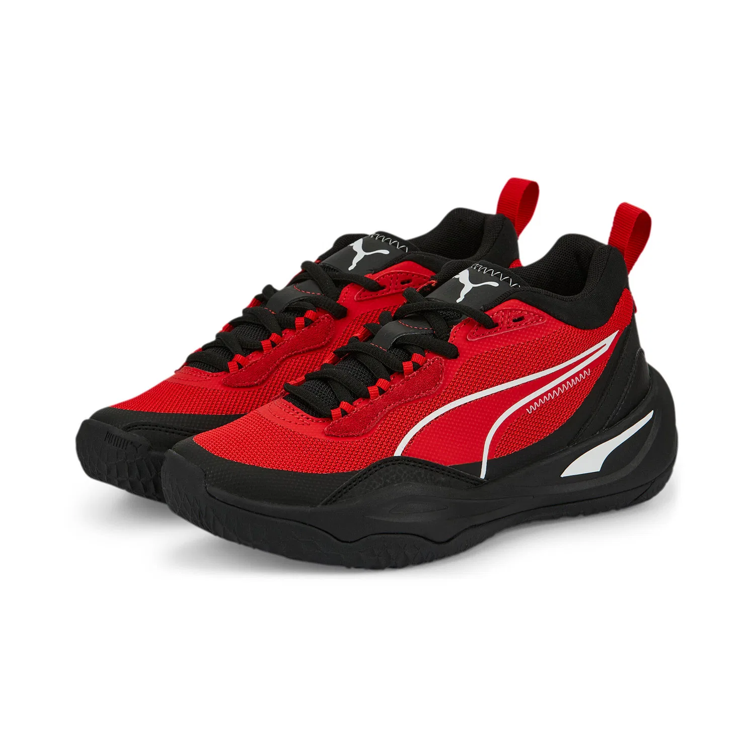 Детские кроссовки с высоким берцем Puma Playmaker Jr, Цвет: Rot