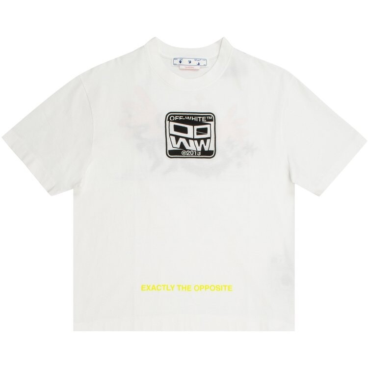 

Футболка Off-White Wizard Eye Over Skate Short-Sleeve Tee 'White/Black', белый