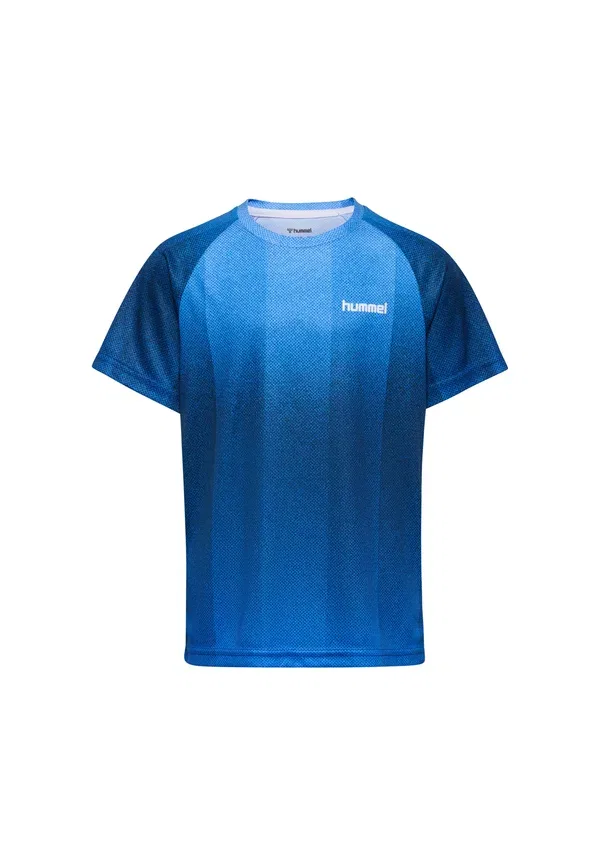 Hmljr футболка унисекс с градиентными полосками Hummel — фото 2