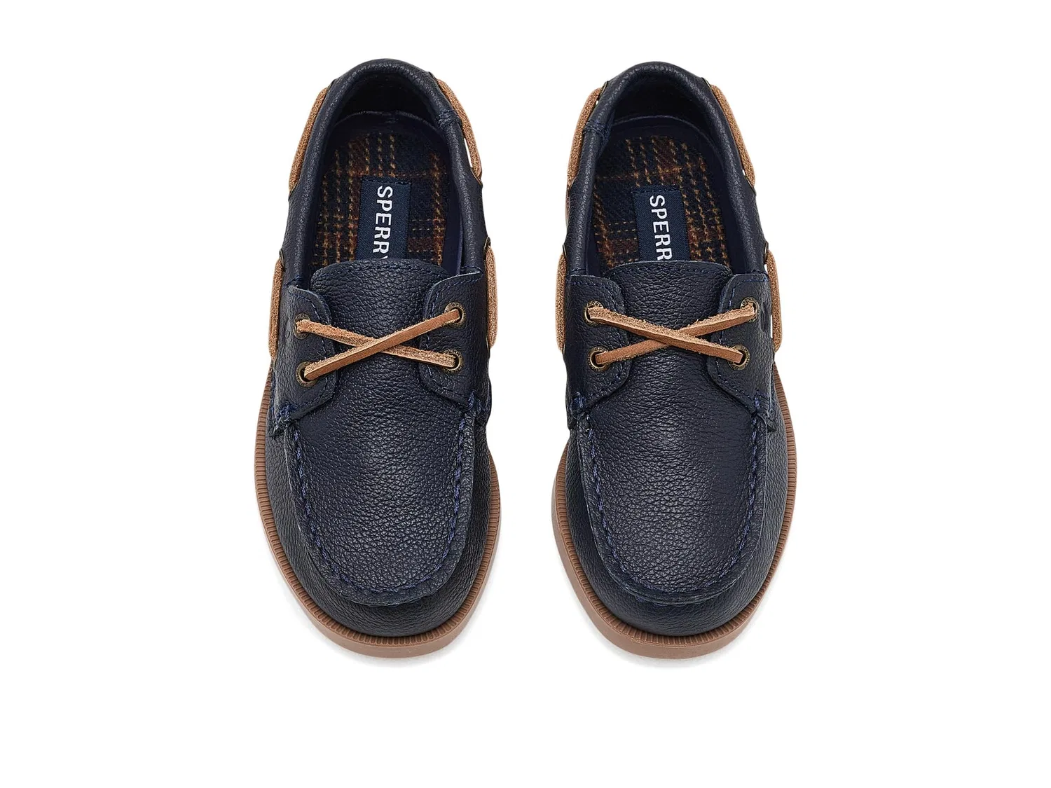 Лодочные туфли Authentic Original (для маленьких и больших детей) Sperry Kids, Midnight Blue — фото 3