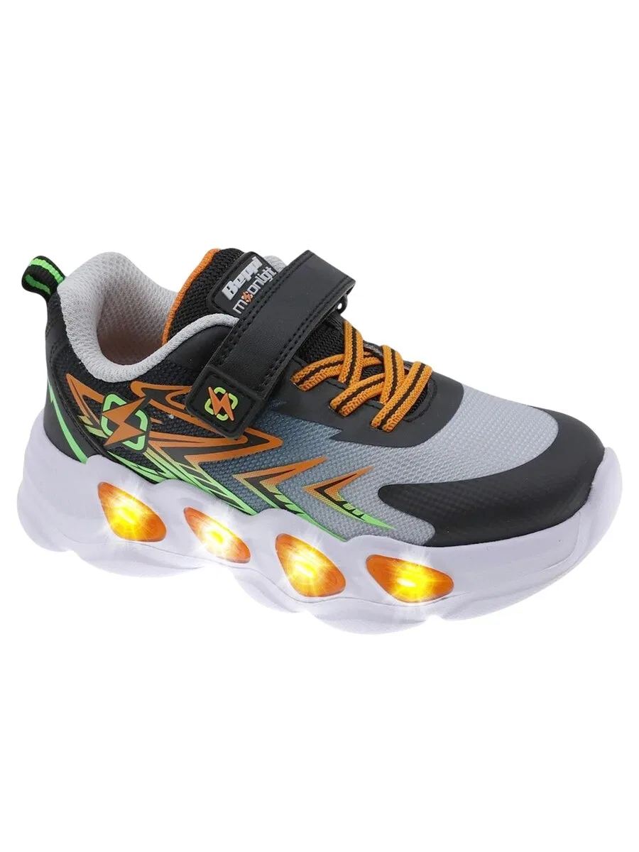 Кроссовки Beppi 'Lighting Shoes' черного цвета