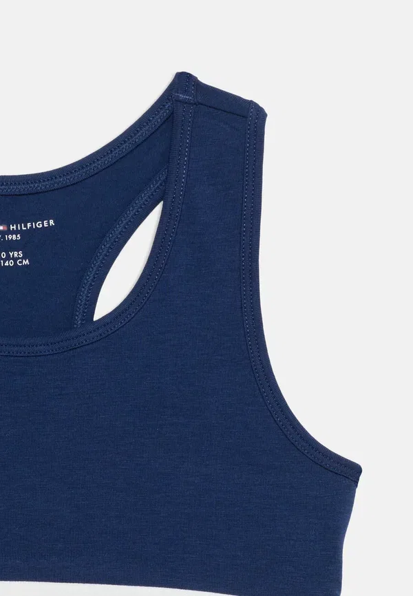 Комплект бюстье из 2 штук с принтом Tommy Hilfiger, темно-синий — фото 4