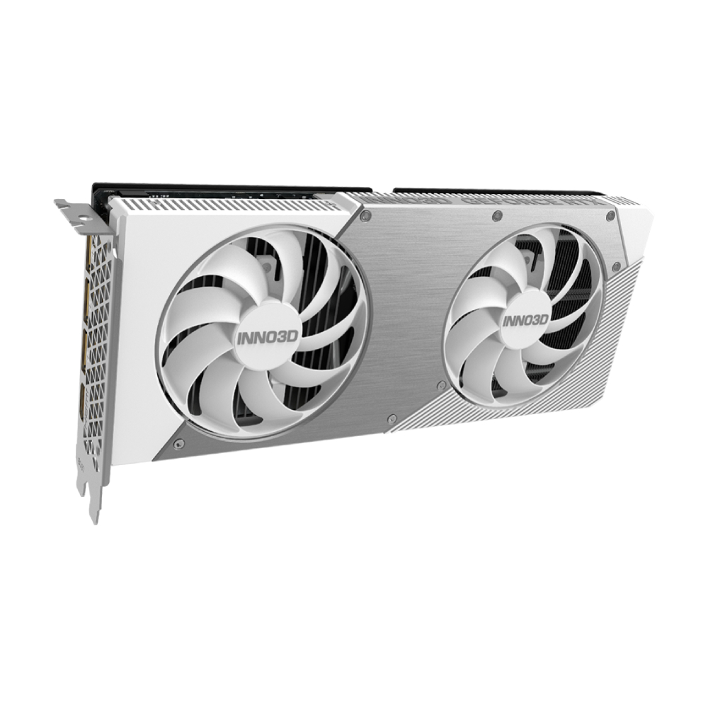 

Видеокарта INNO3D GeForce RTX 5060 TWIN X2 OC WHITE, 8 ГБ, белый