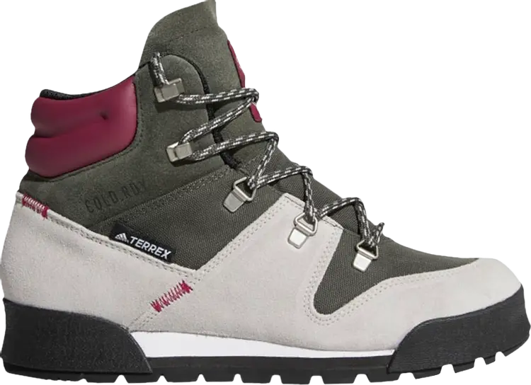Ботинки Adidas Wmns Terrex Snowpitch Cold.Rdy 'Legend Earth', зеленый