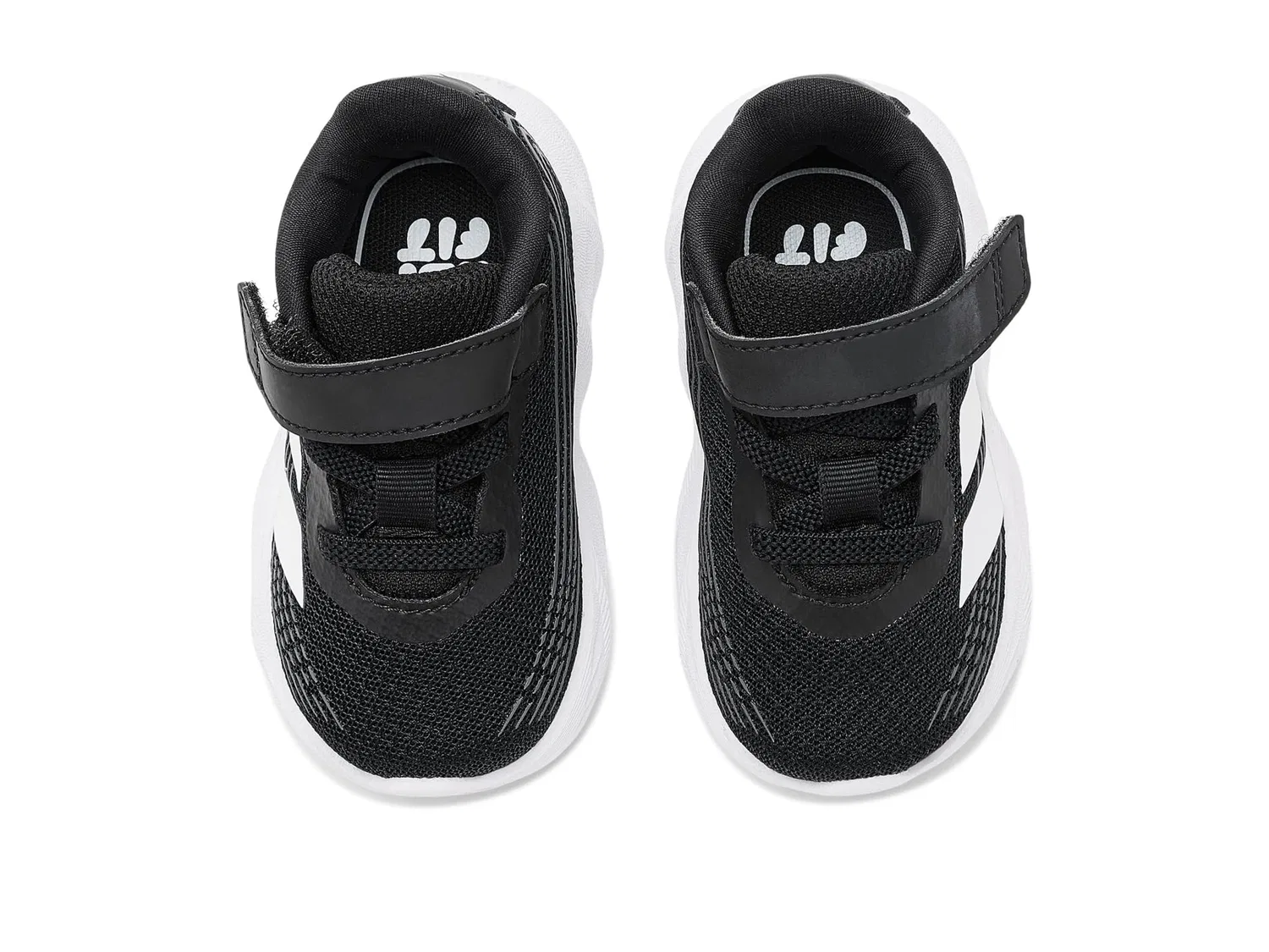 Детские кроссовки Galaxy 8 (для младенцев/малышей) Adidas Kids, Black/White/Carbon — фото 3