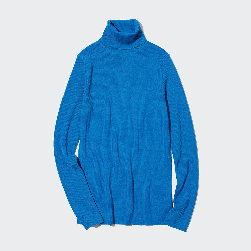 

Водолазка женская Uniqlo, голубой