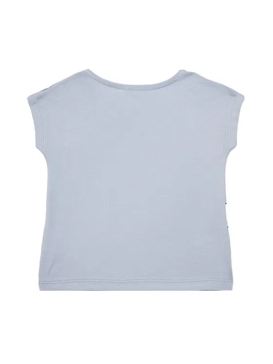 Футболка boxy fit United Colors Of Benetton, синий — фото 2